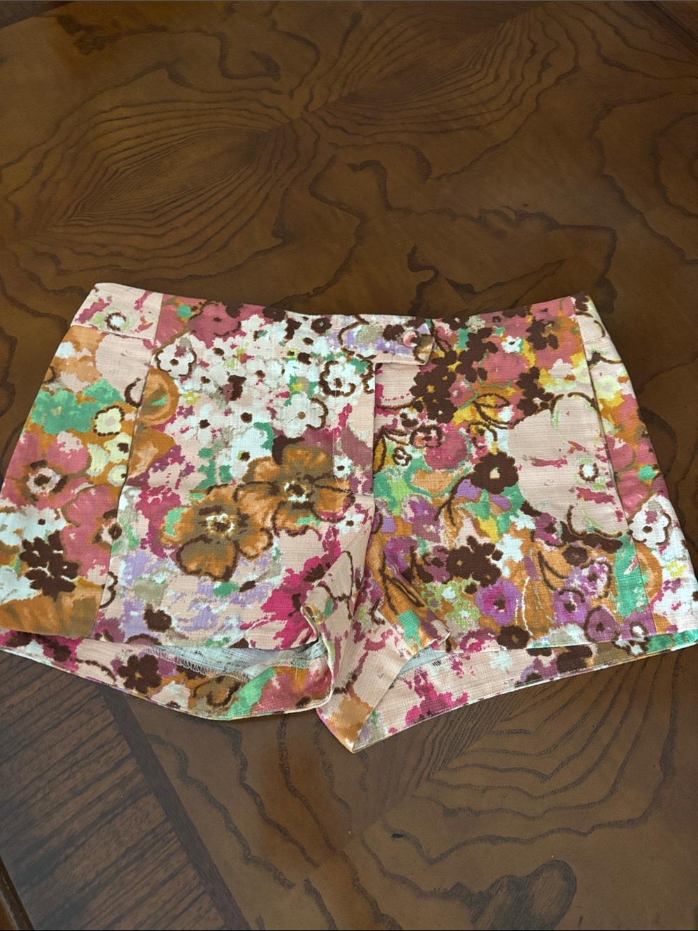 Floral Multi-Color Women's Cotton Shorts